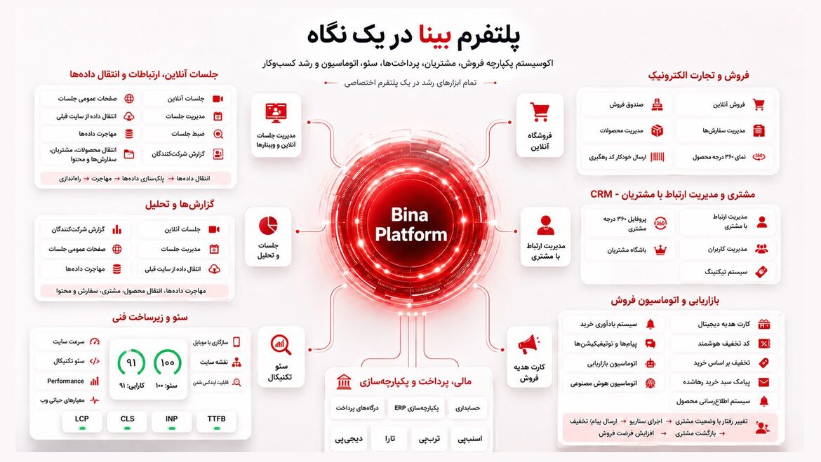 پلتفرم توسعه کسب و کار بینا