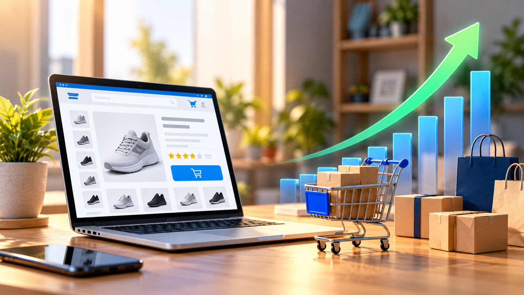 راهنمای جامع افزایش فروش اینترنتی، از بازدید تا خرید مجدد کاربران