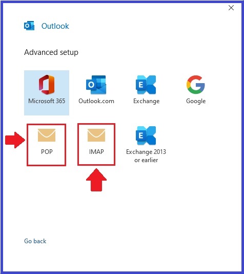 آموزش تنظیمات ایمیل در outlook